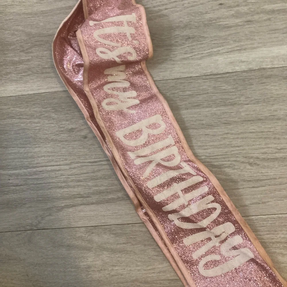 Birthday sash - Picture 1 of 3